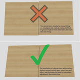 Maxbell Cabinet Door Installation Position Versatile Cabinet Door Positioning Tool