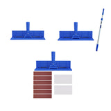 Maxbell Sandpaper Holder Rotatable Drywall Sander Inside Corner Putty Polishing Tool Sandpaper Holder
