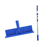 Maxbell Sandpaper Holder Rotatable Drywall Sander Inside Corner Putty Polishing Tool Holder and Pole