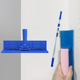 Maxbell Sandpaper Holder Rotatable Drywall Sander Inside Corner Putty Polishing Tool Holder and Pole