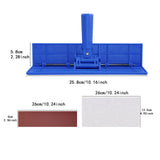 Maxbell Sandpaper Holder Rotatable Drywall Sander Inside Corner Putty Polishing Tool Sandpaper Holder Set