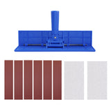Maxbell Sandpaper Holder Rotatable Drywall Sander Inside Corner Putty Polishing Tool Sandpaper Holder Set
