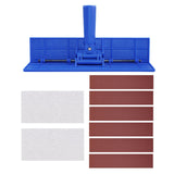 Maxbell Sandpaper Holder Rotatable Drywall Sander Inside Corner Putty Polishing Tool Sandpaper Holder Set