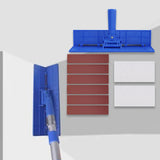 Maxbell Sandpaper Holder Rotatable Drywall Sander Inside Corner Putty Polishing Tool Sandpaper Holder Set