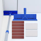 Maxbell Sandpaper Holder Rotatable Drywall Sander Inside Corner Putty Polishing Tool Sandpaper Holder Set