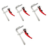 Maxbell Ratcheting Table Clamp Strong Clamping Force Practical Quick Track Saw Clamp 10cmx6cm