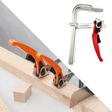 Maxbell Ratcheting Table Clamp Strong Clamping Force Practical Quick Track Saw Clamp 30cmx6cm