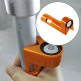 Maxbell 90 Degree Centering Rod Bubble Level Compact Aluminum for Tower Ruler Sturdy Without Straps