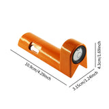 Maxbell 90 Degree Centering Rod Bubble Level Compact Aluminum for Tower Ruler Sturdy Without Straps