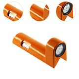 Maxbell 90 Degree Centering Rod Bubble Level Compact Aluminum for Tower Ruler Sturdy Without Straps