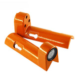 Maxbell 90 Degree Centering Rod Bubble Level Compact Aluminum for Tower Ruler Sturdy Without Straps