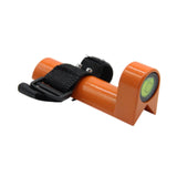 Maxbell 90 Degree Centering Rod Bubble Level Compact Aluminum for Tower Ruler Sturdy With Straps