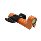 Maxbell 90 Degree Centering Rod Bubble Level Compact Aluminum for Tower Ruler Sturdy With Straps
