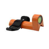Maxbell 90 Degree Centering Rod Bubble Level Compact Aluminum for Tower Ruler Sturdy With Straps