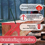 Maxbell Mini Center Line Scriber Marking Center Finder for Angle Marking Measurement