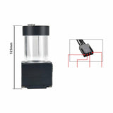 Maxbell Pump/reservoir Combo Leak Free Speed Control Pump for 3D Printer Accessories 125mm 65mm 12V