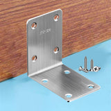 Maxbell Right Angle Bracket Multifunctional Corner Brace for Tables Shelves Dressers 7cmx5cmx7cm