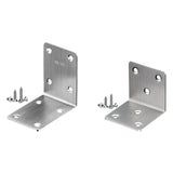 Maxbell Right Angle Bracket Multifunctional Corner Brace for Tables Shelves Dressers 7cmx5cmx7cm