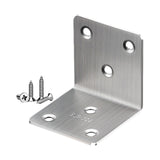 Maxbell Right Angle Bracket Multifunctional Corner Brace for Tables Shelves Dressers 5cmx5cmx5cm