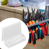 Maxbell Acrylic Pliers Rack Sturdy Practical Space Saving Professional Pliers Holder