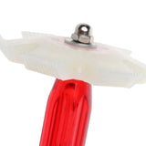 Maxbell Air Conditioner Fin Comb Radiator Cleaner 4.3x3.3inch Sturdy A/C Repair Tool Red