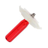 Maxbell Air Conditioner Fin Comb Radiator Cleaner 4.3x3.3inch Sturdy A/C Repair Tool Red
