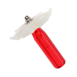 Maxbell Air Conditioner Fin Comb Radiator Cleaner 4.3x3.3inch Sturdy A/C Repair Tool Red