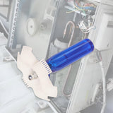 Maxbell Air Conditioner Fin Comb Radiator Cleaner 4.3x3.3inch Sturdy A/C Repair Tool Blue