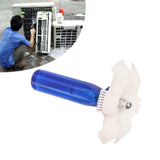 Maxbell Air Conditioner Fin Comb Radiator Cleaner 4.3x3.3inch Sturdy A/C Repair Tool Blue