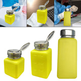 Maxbell Push Down Liquid Dispenser Cosmetic Container for Nail Polish Makeup Remover 120 ml