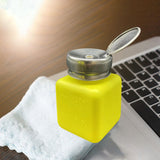 Maxbell Push Down Liquid Dispenser Cosmetic Container for Nail Polish Makeup Remover 120 ml