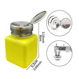 Maxbell Push Down Liquid Dispenser Cosmetic Container for Nail Polish Makeup Remover 120 ml