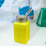 Maxbell Push Down Liquid Dispenser Cosmetic Container for Nail Polish Makeup Remover 180 ml