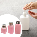 Maxbell Push Down Alcohol Dispenser Portable Empty Pumping Bottle for Personal Salon 120 ml