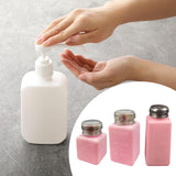 Maxbell Push Down Alcohol Dispenser Portable Empty Pumping Bottle for Personal Salon 120 ml