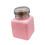 Maxbell Push Down Alcohol Dispenser Portable Empty Pumping Bottle for Personal Salon 120 ml