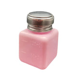 Maxbell Push Down Alcohol Dispenser Portable Empty Pumping Bottle for Personal Salon 120 ml
