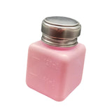 Maxbell Push Down Alcohol Dispenser Portable Empty Pumping Bottle for Personal Salon 120 ml