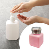 Maxbell Push Down Alcohol Dispenser Portable Empty Pumping Bottle for Personal Salon 120 ml