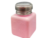 Maxbell Push Down Alcohol Dispenser Portable Empty Pumping Bottle for Personal Salon 120 ml