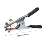 Maxbell 500A High Performance Manual Accessories Iron Equipment Welding Ground Clamp With Rubber Sleeve