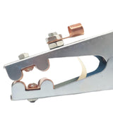 Maxbell 1500A Iron High Performance Premium Connector Equipment Welding Ground Clamp With Rubber Sleeve