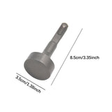 Maxbell Ground Rod Driver Bit Metal Sturdy High Performance Replacement 35x85mm Square