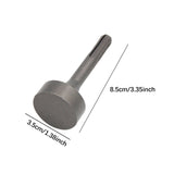 Maxbell Ground Rod Driver Bit Metal Sturdy High Performance Replacement 35x85mm Round