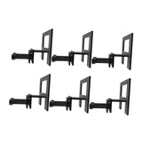 Maxbell 6x Non Slip Mattress Gaskets Stable Bedside for Metal Bed Frame Pad Grippers