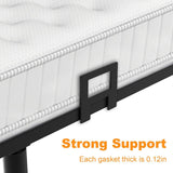 Maxbell 6x Non Slip Mattress Gaskets Stable Bedside for Metal Bed Frame Pad Grippers