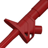 Maxbell Insulation Test Clip Hook Multimeter Heavy Duty Professional 4mm Banana Plug Red