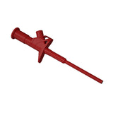Maxbell Insulation Test Clip Hook Multimeter Heavy Duty Professional 4mm Banana Plug Red