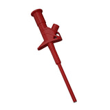 Maxbell Insulation Test Clip Hook Multimeter Heavy Duty Professional 4mm Banana Plug Red