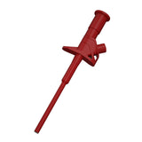 Maxbell Insulation Test Clip Hook Multimeter Heavy Duty Professional 4mm Banana Plug Red